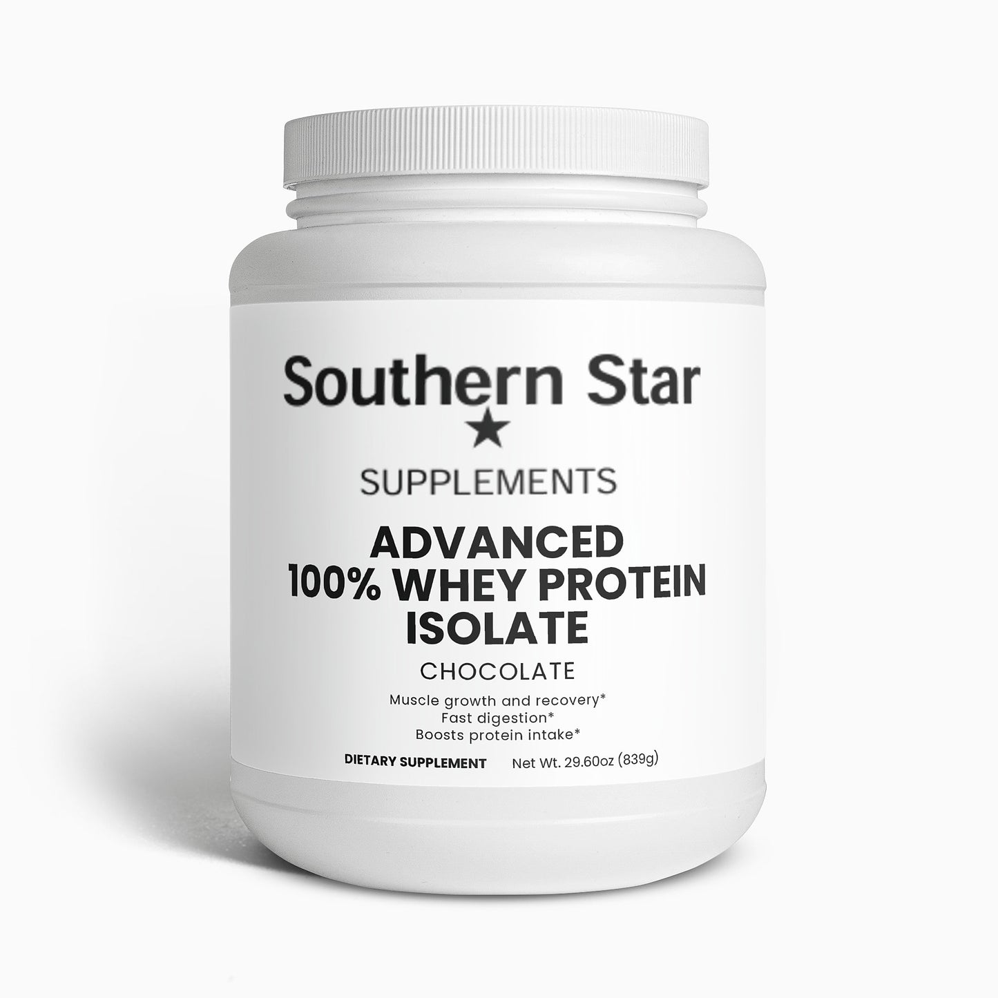 Advanced 100% Whey Protein Isolate (Chocolate)