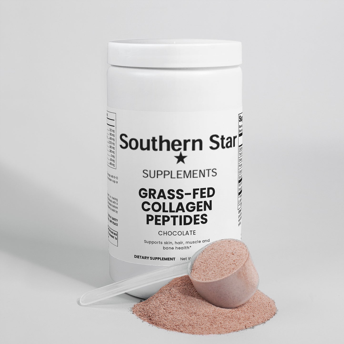 Grass-Fed Collagen Peptides Powder (Chocolate)